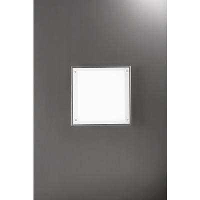 PLAFONIERA IN VETRO BIANCO